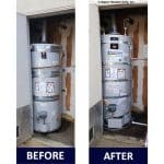 A new commercial water heater in Riverside.